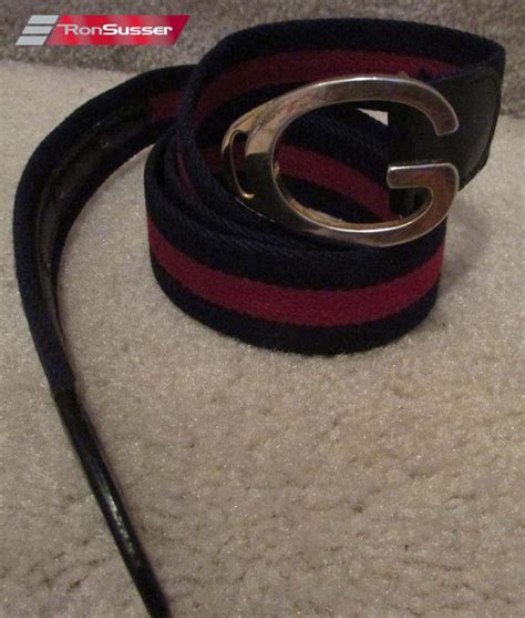 vintage mens gucci belt|authentic gucci belt.